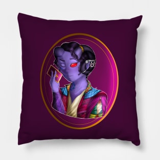 Mollymauk Tealeaf Pillow