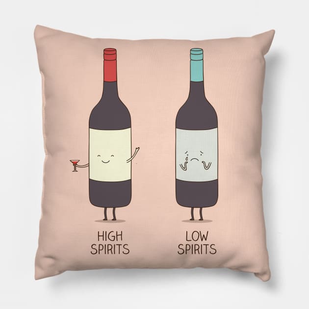 Moods Pillow by milkyprint