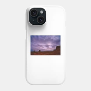 Monument Valley and Clouds4 Phone Case