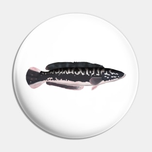 Giant Snakehead Pin