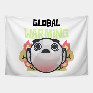 Lets Together Fight Global Warming ! Tapestry