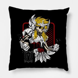 Skeleton Cygnus Hyoga Anime Fanart Pillow