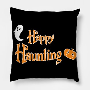 Happy Haunting Halloween Pillow