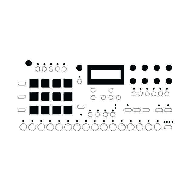 Analog Rytm Drum Machine by Atomic Malibu