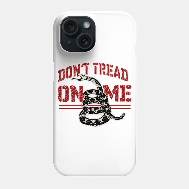 Don't Tread On Me Phone Case by veerkun