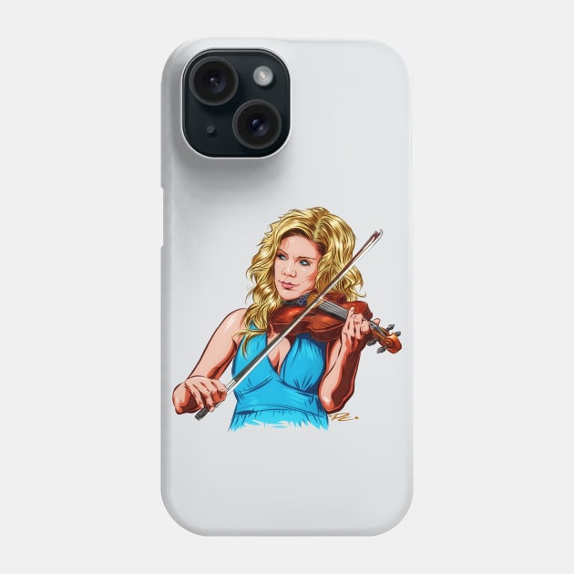 Alison Krauss - An illustration by Paul Cemmick Phone Case by PLAYDIGITAL2020