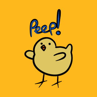 Yellow Chick Peep T-Shirt