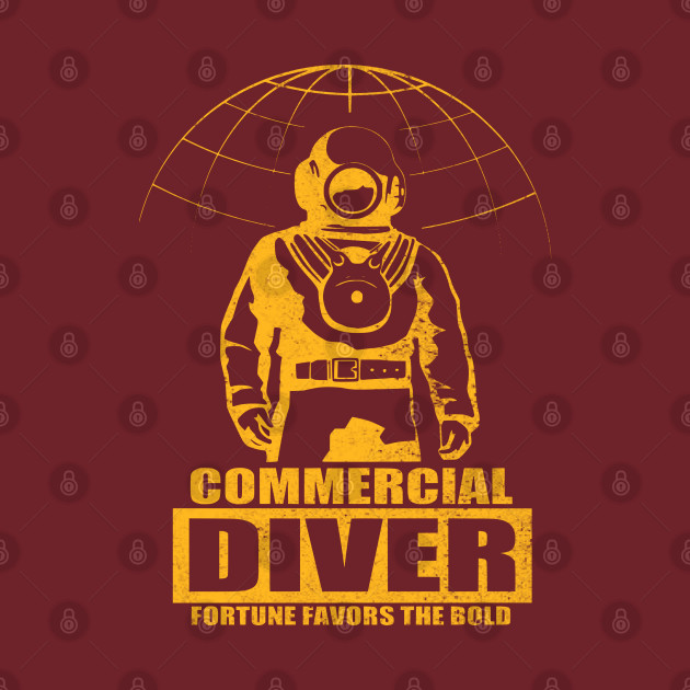 Commercial Diver (Front and Back logo) by TCP