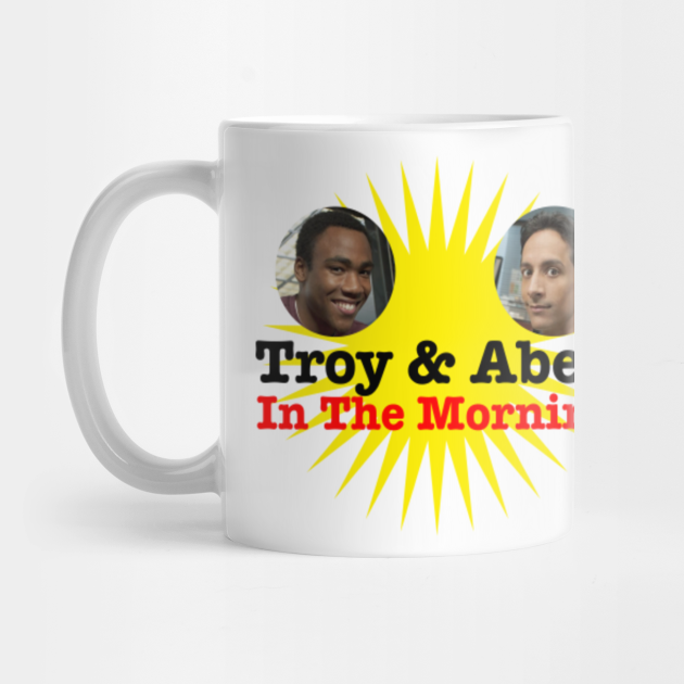 Troy Abed In The Morning Netflix Mug Teepublic Troy Abed In The Morning Netflix Mug Teepublic
