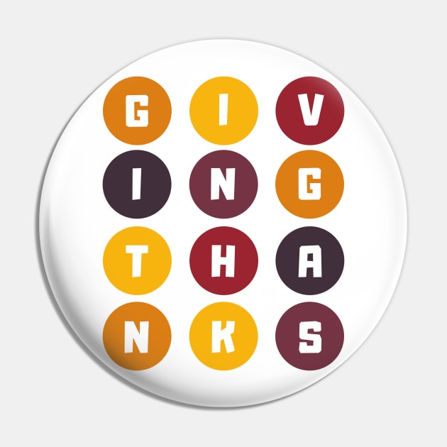 Giving Thanks this Thanksgiving Pin by tnts