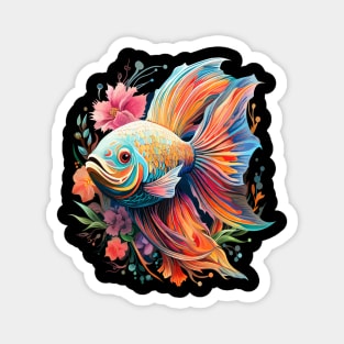 Angelfish Rainbow Magnet