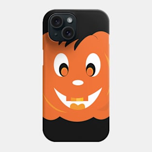 Halloween cute boy pumpkin Phone Case