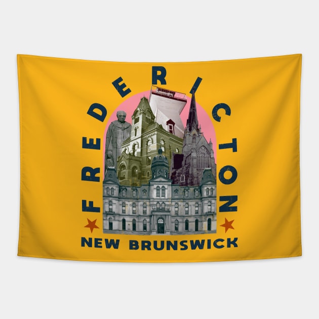 Fredericton New Brunswick Tapestry by Pico Originals