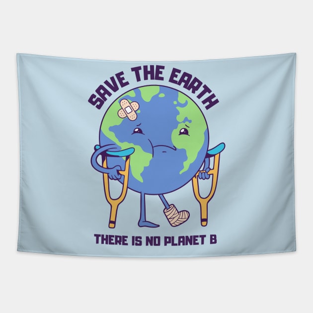 Save The Earth Tapestry by Bruno Pires