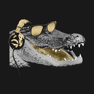 Alligator DJ Bling T-Shirt