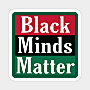 Black Minds Matter - Double-sided Magnet