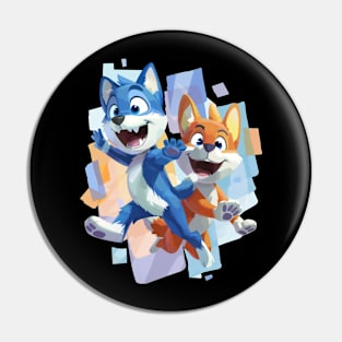 Forever in a Bluey Mood Pin