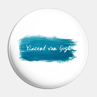 Vincent Van Gogh Signature Pin