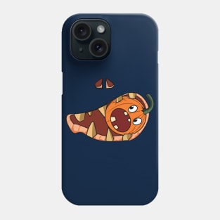 Spooky Jack O' Lantern Pumpkin Eating Pumpkin Phone Case