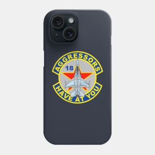 18th Aggressor Squadron Blue Foxes Phone Case