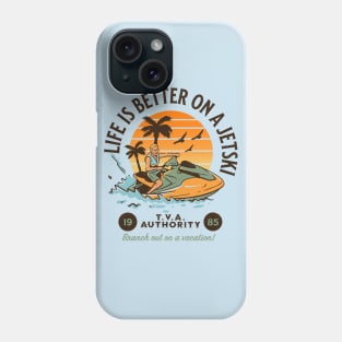 Life is Better on a Jetski Phone Case