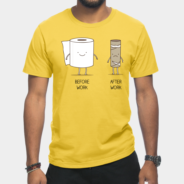 Disover Toilwt Paper - Toilet Paper - T-Shirt