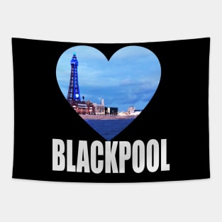 Blackpool Tower England Gift Tapestry