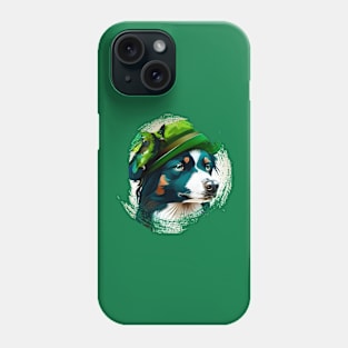 Dog Thinking About St. Patrick's Day Phone Case