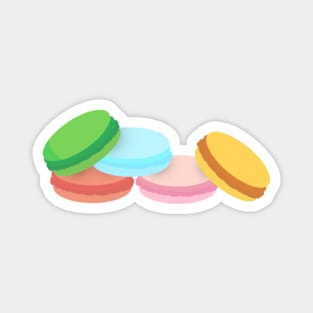 macarons sweet food cartoon Magnet