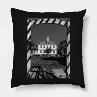 Prescott House in B & W Pillow