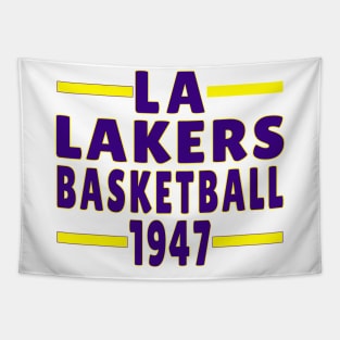 LA Lakers Basketball Classic Tapestry