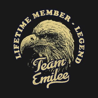 Emilee Name - Lifetime Member Legend - Eagle T-Shirt