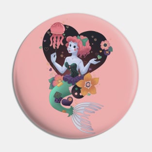 Ragdoll Mermaid Pin