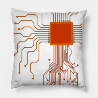 broken ic 1 Pillow