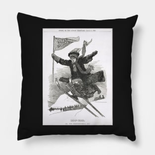 Votes for Women Punch cartoon 1908 Pillow