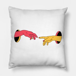 Aesthetic Hands Pillow