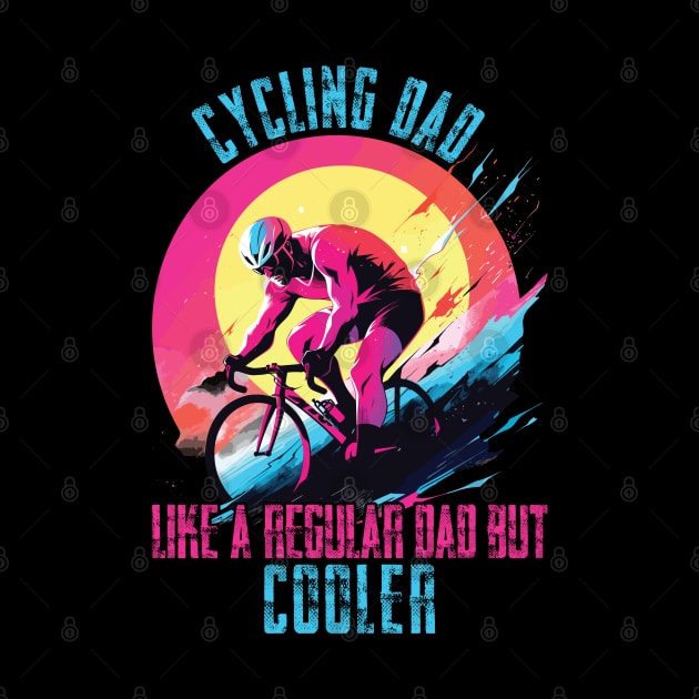 Cyclist Father's Day Funny Cycling Dad Bike Rider & Cyclist by Rosemat