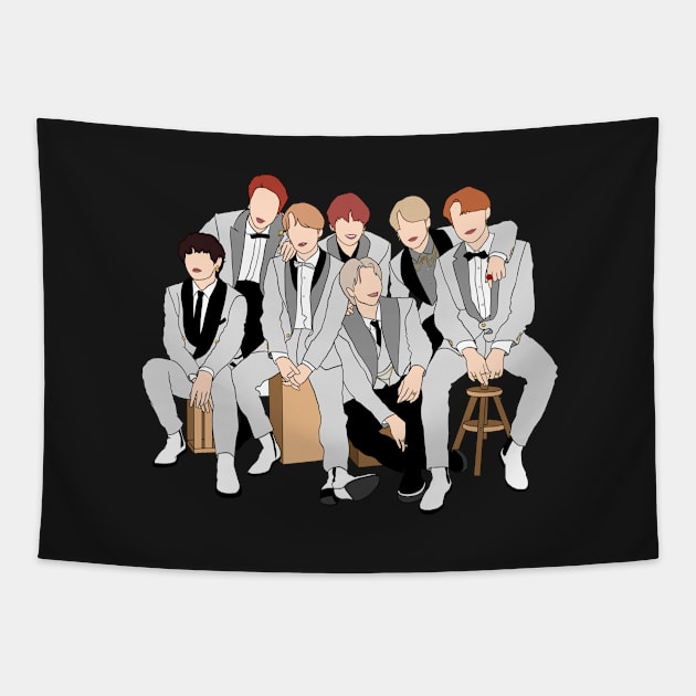 BTS Tapestry by LuisCaceres