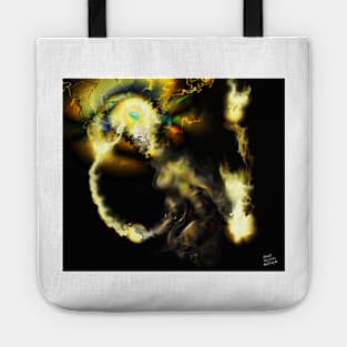 Liminal Light Creature [Digital Fantasy Figure Illustration] Tote