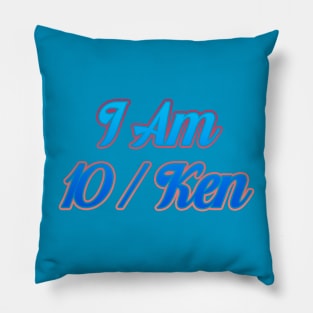 Copy of I Am 10/Ken (Inverted): A Barbie Inspired Design Pillow