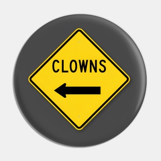 Clowns - Signage Pin