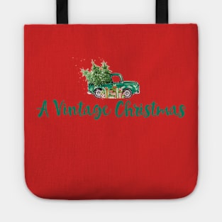 A Vintage Christmas Tote