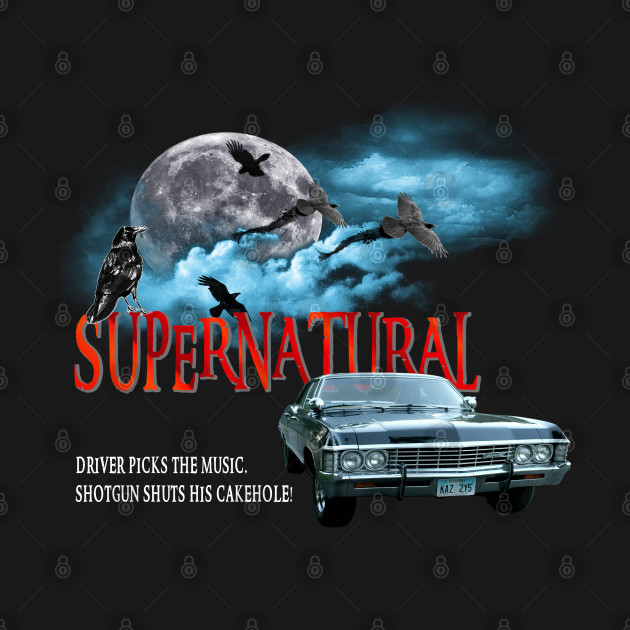 Discover SUPERNATURAL Driver - Winchester - T-Shirt
