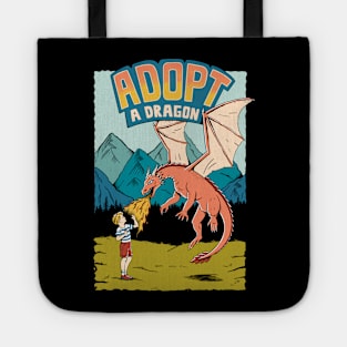 Adopt a dragon Tote