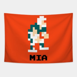 8-Bit Linebacker - Miami Tapestry