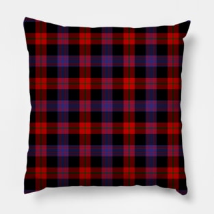 Brown Modern Plaid Tartan Scottish Pillow