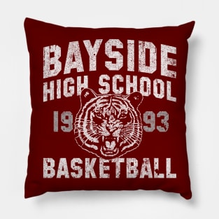 Bayside High Tigers Basketball Pillow