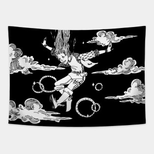 Mystical flight Tapestry