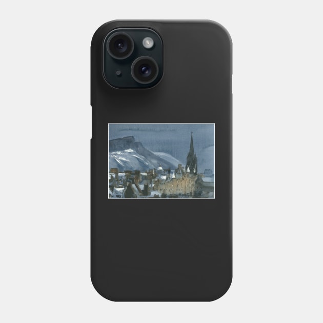 Edinburgh Winter 1 Phone Case by razmac