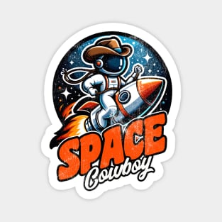 Space Cowboy Magnet